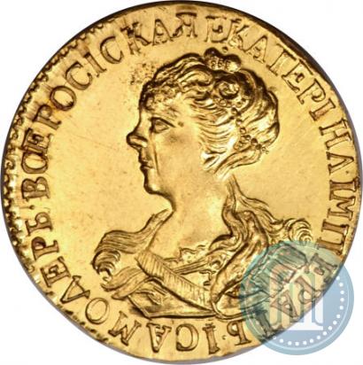 Picture 2 roubles 1726 year  