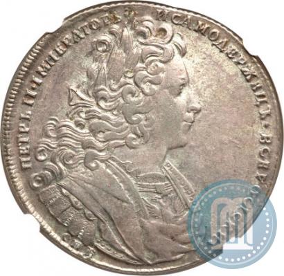 Picture 1 rouble 1727 year СПБ "Petersburg type"