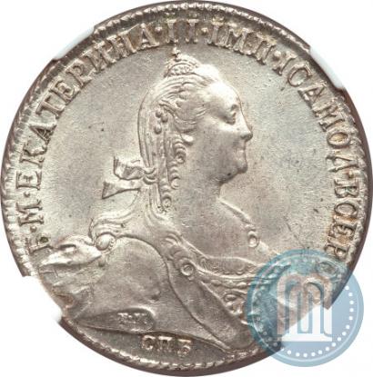 Picture 1 rouble 1774 year СПБ-ФЛ 