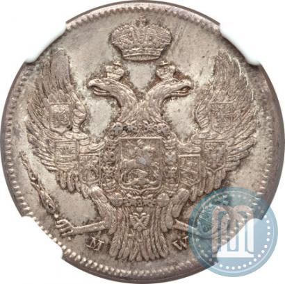Picture 30 kopecks - 2 złotych 1840 year MW 