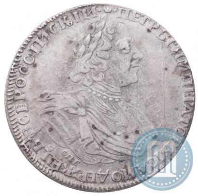 Фото 1 рубль 1725 года СПБ "Солнечный в латах"