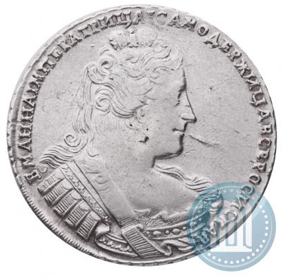 Фото 1 рубль 1733 года  