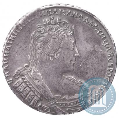 Фото 1 рубль 1733 года  