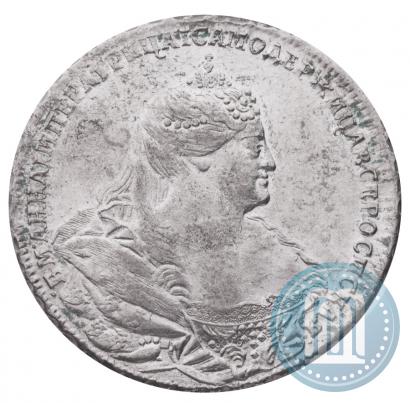 Фото 1 рубль 1738 года  "Московский тип"