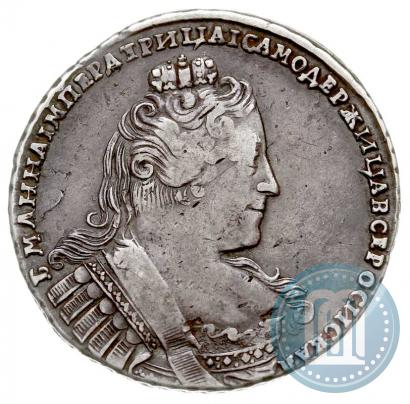 Picture 1 rouble 1733 year  