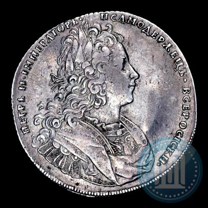 Фото 1 рубль 1727 года  "Петербургский тип"