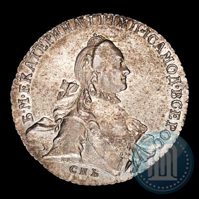 Picture 1 rouble 1763 year СПБ-ЯI 