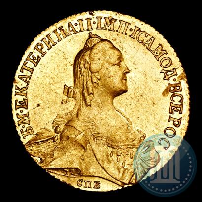 Picture 10 roubles 1766 year СПБ 