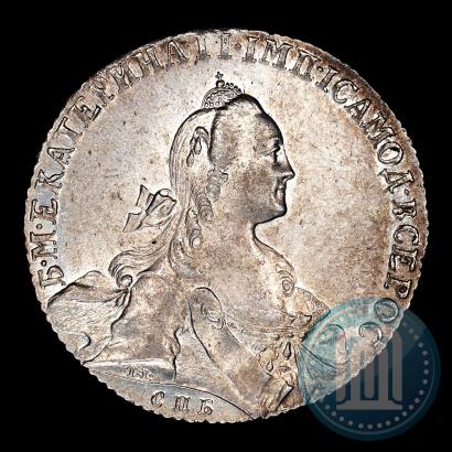 Picture 1 rouble 1766 year СПБ-АШ 