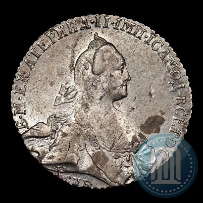Picture 1 rouble 1768 year СПБ-АШ 