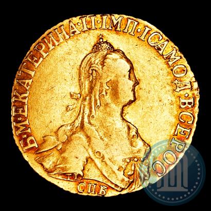 Picture 5 roubles 1775 year СПБ 