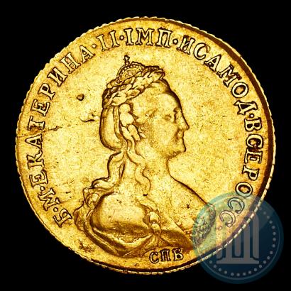 Picture 5 roubles 1780 year СПБ 