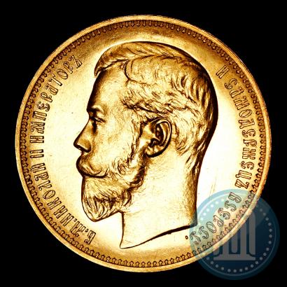 Picture 37,5 roubles - 100 francs 1902 year (*) 
