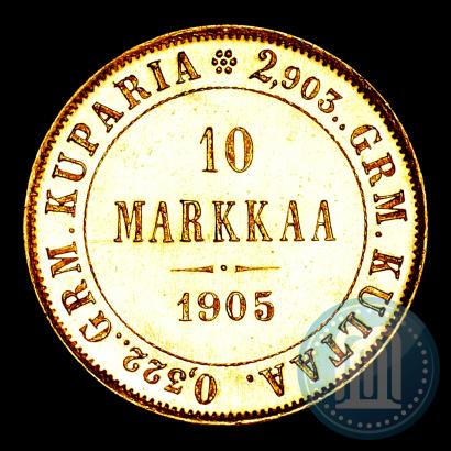 Picture 10 markkaa 1905 year L 