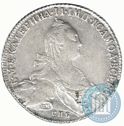 Picture 1 rouble 1774 year СПБ-ФЛ 
