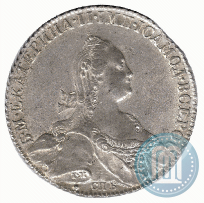 Picture 1 rouble 1776 year СПБ-ЯЧ 