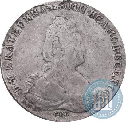 Picture 1 rouble 1787 year СПБ-ЯА 