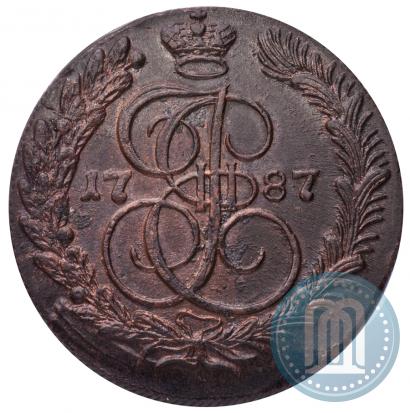 Picture 5 kopecks 1787 year КМ 