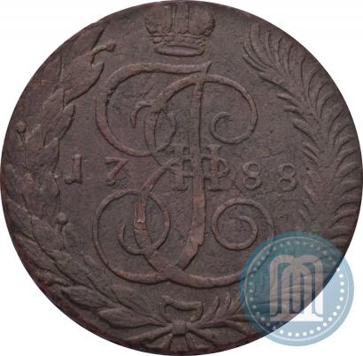Picture 5 kopecks 1788 year ТМ 