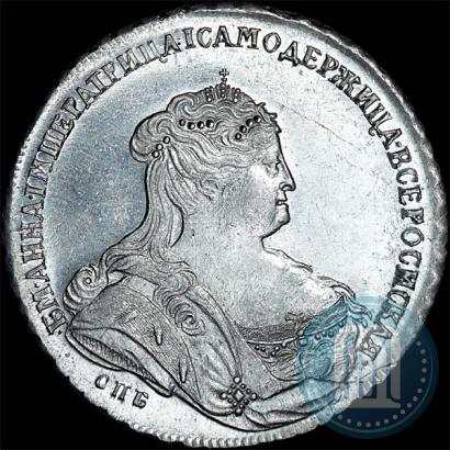 Picture 1 rouble 1738 year СПБ "Petersburg type"