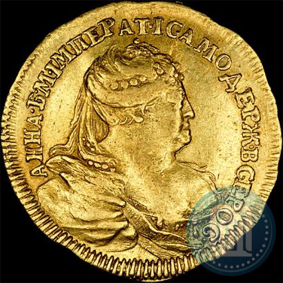 Фото Жетон 1740 года  "В память кончины Императрицы Анны"
