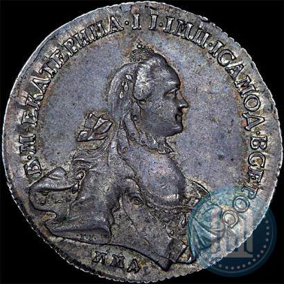 Фото 1 рубль 1762 года ММД-ДМ 