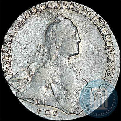 Фото Полтина 1766 года СПБ-ЯI 