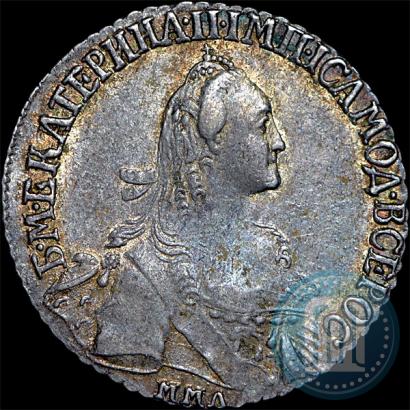 Фото Полуполтинник 1769 года ММД-EI 