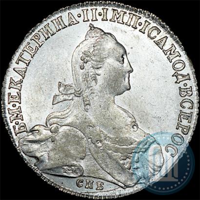 Picture 1 rouble 1775 year СПБ-ФЛ 