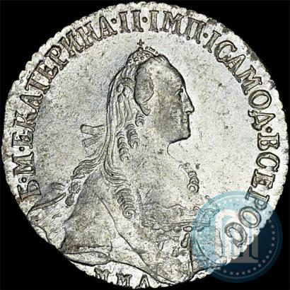 Фото Полуполтинник 1775 года ММД-СА 