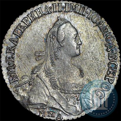 Фото Полуполтинник 1775 года ММД-СА 