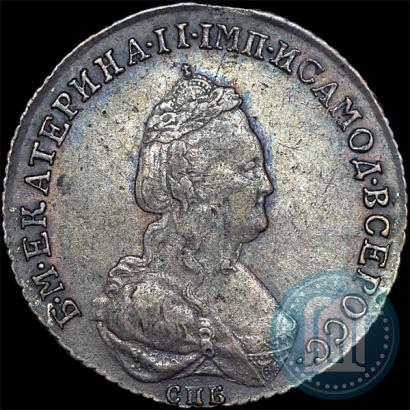 Фото Полуполтинник 1783 года СПБ-ММ 