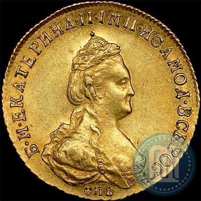 Picture 5 roubles 1785 year СПБ 