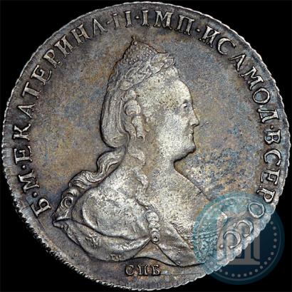 Фото 1 рубль 1787 года СПБ-ЯА 