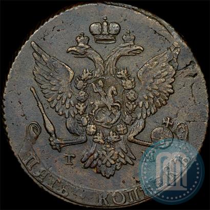 Фото 5 копеек 1787 года ТМ 