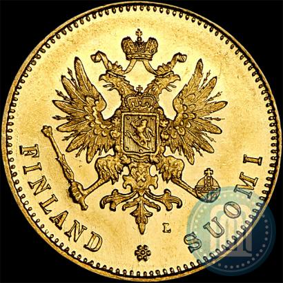 Picture 20 markkaa 1891 year L 