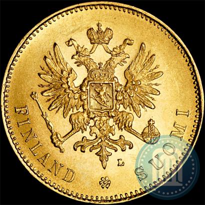Picture 20 markkaa 1904 year L 