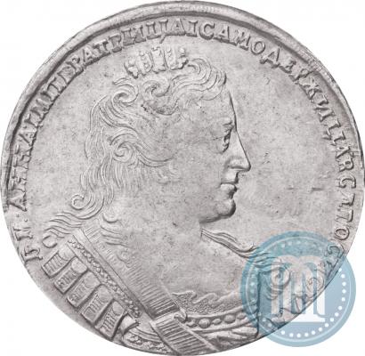 Picture 1 rouble 1733 year  