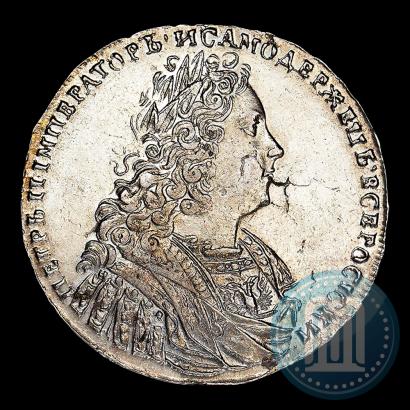 Фото 1 рубль 1728 года  "Тип 1728"