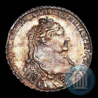 Фото 1 рубль 1735 года  