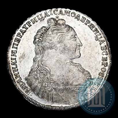 Фото 1 рубль 1736 года  "Тип 1735 года"