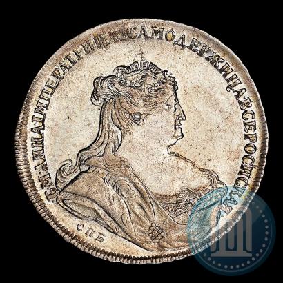 Фото 1 рубль 1738 года СПБ "Петербургский тип"