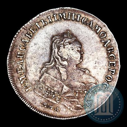 Picture 1 rouble 1744 year ММД 