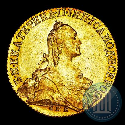 Picture 10 roubles 1766 year СПБ 