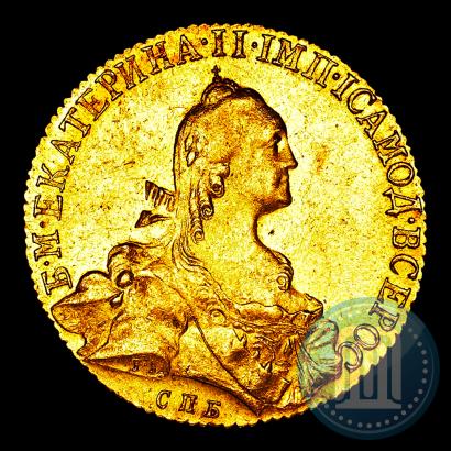 Фото 10 рублей 1769 года СПБ 