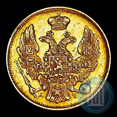 Picture 3 roubles - 20 złotych 1840 year СПБ-АЧ 