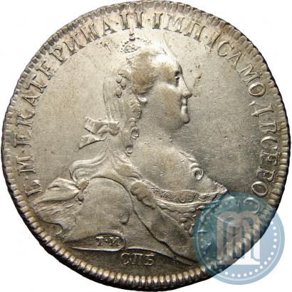 Picture 1 rouble 1773 year СПБ-ЯЧ-Т.И. 