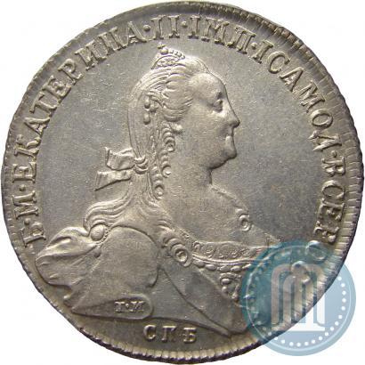 Фото 1 рубль 1774 года СПБ-ФЛ 