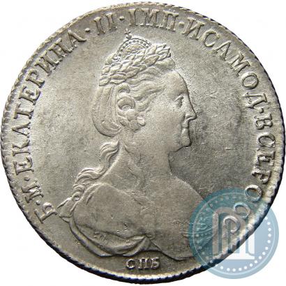 Фото 1 рубль 1780 года СПБ-ИЗ 