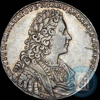 Фото 1 рубль 1729 года  "Тип 1728"
